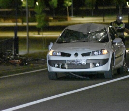 Teška prometetna nesreća na dravskom mostu u Osijeku: automobil naletio na biciklista