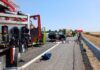Automobil se prevrnuo na krov na autocesti A3, jedna osoba ostala prikliještena