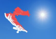 Cijela Hrvatska u crvenom: Na istoku temperature iznad 39 stupnjeva