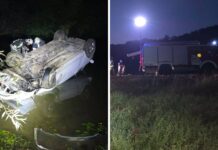 18-godišnjak bez vozačke sletio automobilom u rijeku i teško se ozlijedio