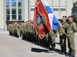 Iz Našica u Poljsku ispraćena 52 hrvatska vojnika: Prvi put u NATO-ovu aktivnost odlazi vod Bradleyja