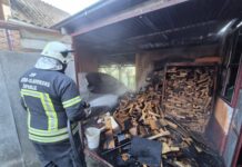Vatrogasci gasili požar garaže u Pleternici