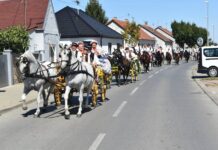 Na 16. Smotri svatovskih zaprega sudjelovalo 13 zaprega i 26 jahača