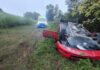 Automobil završio na krovu: Teško ozlijeđena 35-godišnjakinja