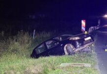 S 2,55 promila prešao u suprotni trak i izazvao nesreću kod Požege