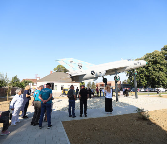 MiG-21 dobio trajno mjesto u Virovitici: Podsjetnik na Domovinski rat i hrvatske branitelje