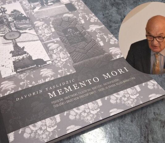Predstavljanje monografije „Memento mori” Davorina Taslidžića 25. rujna u Belom Manastiru