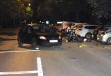 Sudar automobila i motocikla, dvije osobe prevezene u KBC Osijek