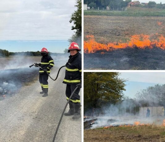 Građani na vrijeme uočili požar, vatrogasci brzo spriječili širenje vatre