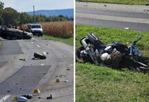 Policija objavila detalje nesreće: Motociklist teško ozlijeđen nakon sudara tijekom pretjecanja