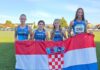 Lana Barišić s hrvatskom štafetom postavila novi kadetski rekord na 4×100 metara