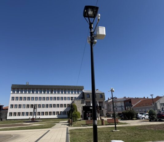 Našice postavile prvu od dviju najavljenih stanica za mjerenje kvalitete zraka