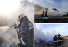 Vatrogasci spriječili širenje požara s deponije na susjednu njivu
