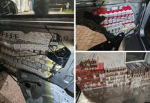 Na granici pronađeno gotovo 30 tisuća cigareta, oduzeto i vozilo
