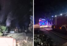 Gorjele pomoćne prostorije u Baranji, na terenu bilo 13 vatrogasaca sa šest vozila