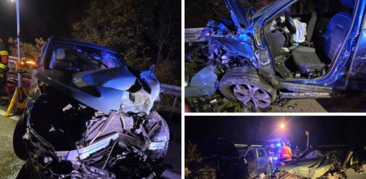 Teška prometna nesreća u Otoku, ozlijeđene četiri osobe
